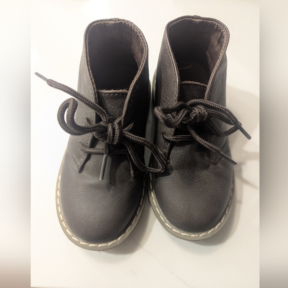 Brown Lace Up Boot